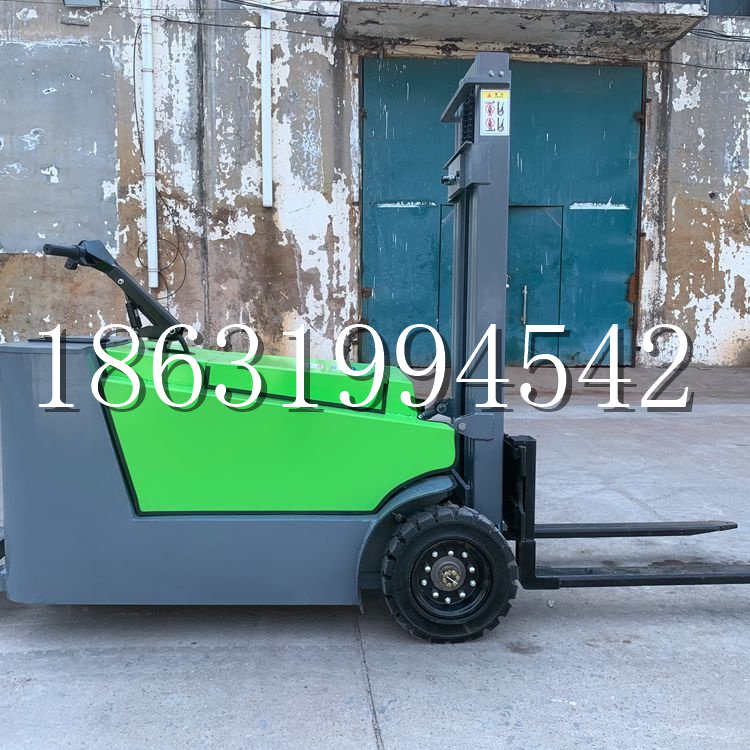 鹿港镇小型电动叉车1吨2吨步行站驾式电瓶堆高充电装卸车液压升降车铲车